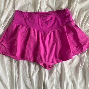 Free People hot pink tennis skirt
